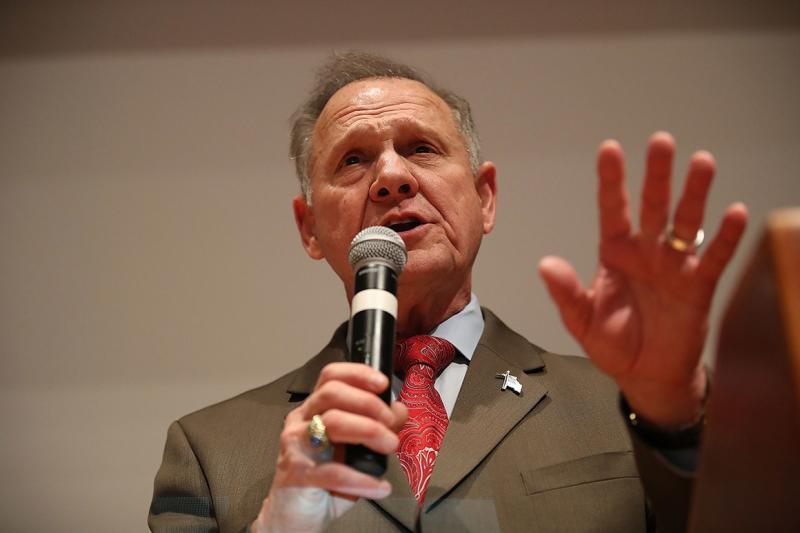 Roy Moore hits back at Trump in defiant interview