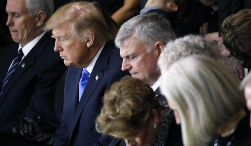 The revoltingly fake christianity of Franklin Graham