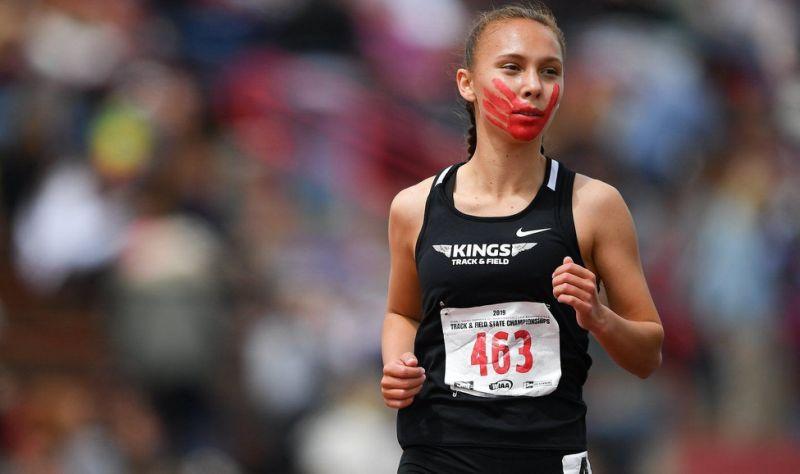 High school track star runs to raise awareness for missing and murdered indigenous women