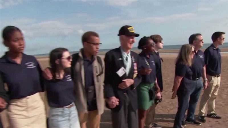 For 75th anniversary of D-Day, North Carolina students made veterans' trip to France possible