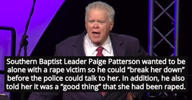 Southern Baptist Leader Told Student It Was ‘Good’ She Was Raped