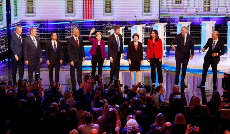 A Few thoughts on the democratic debate/ Round 1