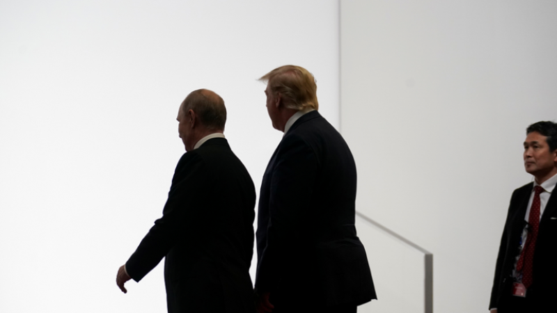 Trump Calls Putin  "A Great Guy" And "A Terrific Person"