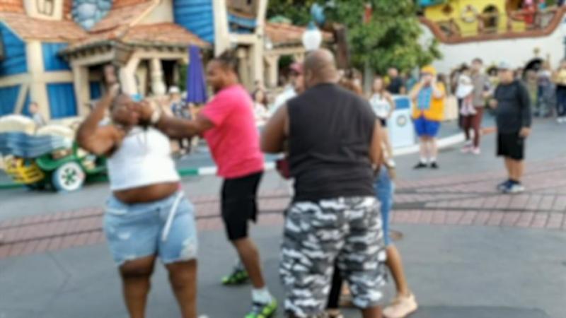 Feuding family booted from Disneyland following brutal fight caught on film