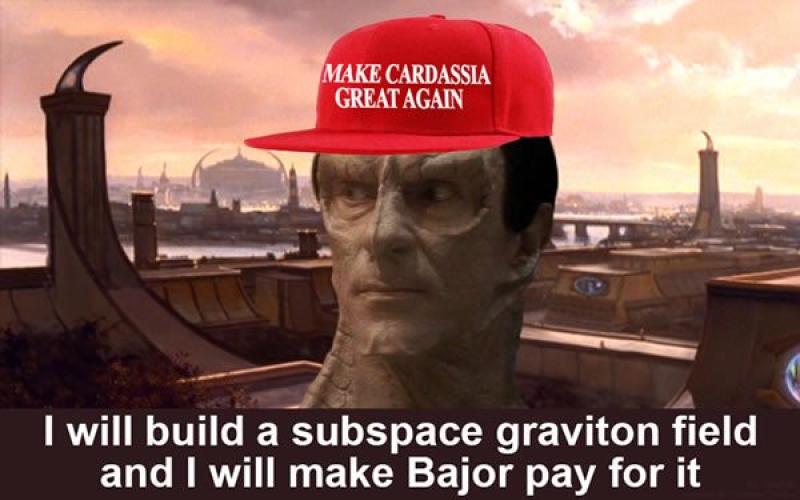 Gul Dukat's Twitter Feed (Trump parody)