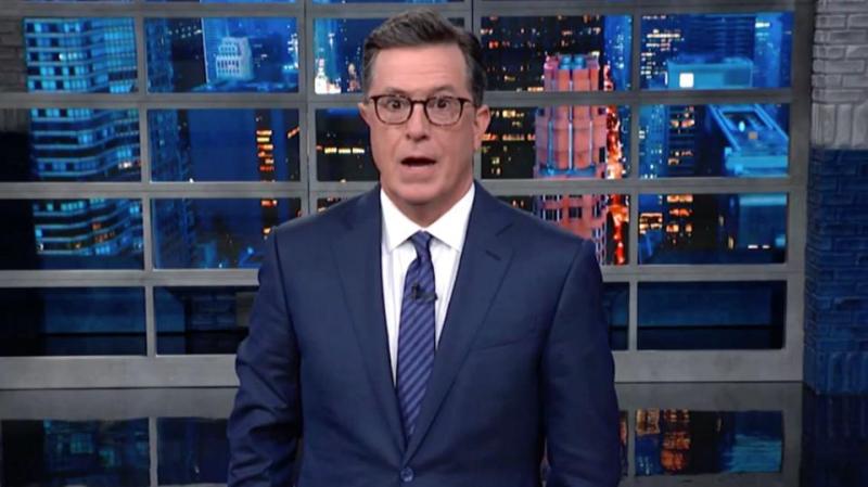 Stephen Colbert Horrified by Trump’s Speech to Conservative Teens