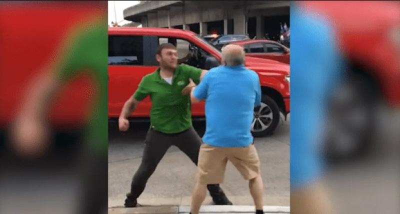 Trump Thug Attacks Man Old Enough To Be His Father