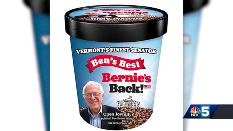 Ben & Jerry's co-founders back Bernie Sanders with new ice cream flavor