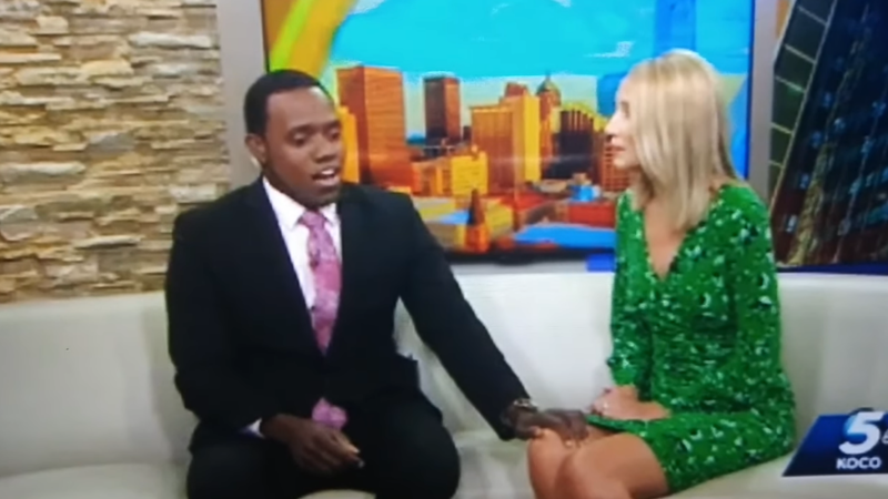 Oklahoma City tv anchor apologizes to co-anchor for saying he looked like a gorilla