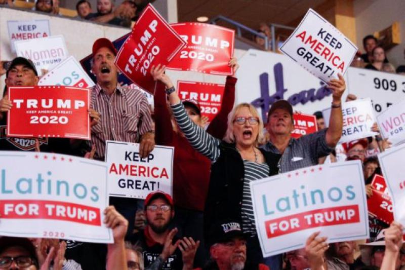 Trump Appeals To Hispanic Voters During New Mexico Rally: ‘We Love Our Hispanics’