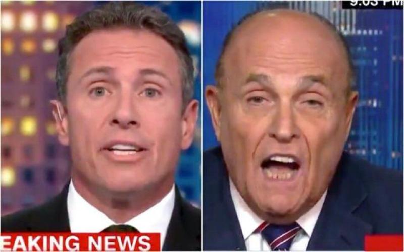 Rudy Giuliani Melts Down On Live Tv In Bizarre Chris Cuomo