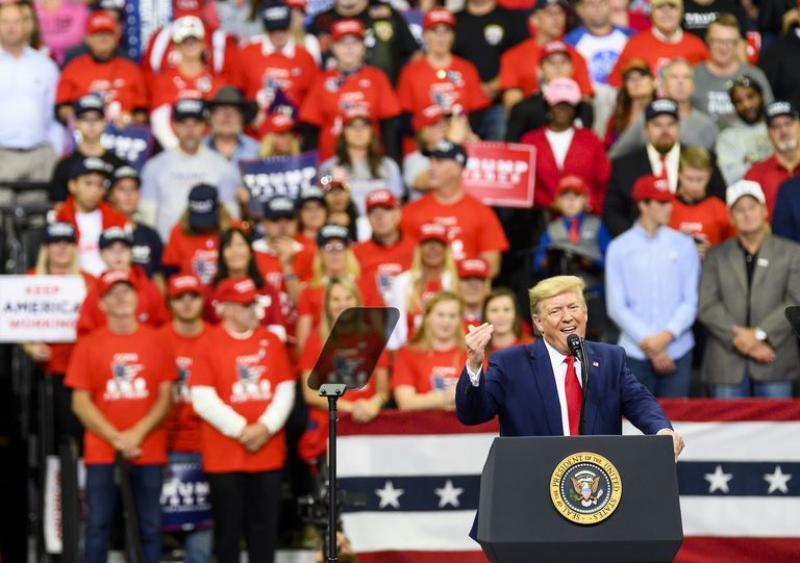 Trump's Minneapolis Rally Was a Demonstration of the Moral Suicide Pact He's Made With His Supporters