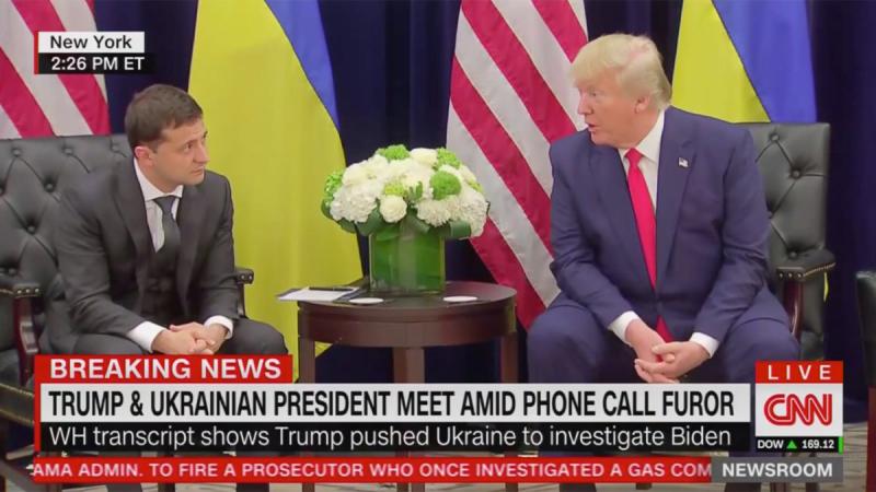 Trump Wanted Ukraine’s President to Announce Biden Investigation on CNN