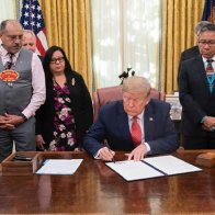 Navajo Nation VP Delivers Prayer Before President Trump Signs Missing and Murdered Indigenous Persons Executive Order