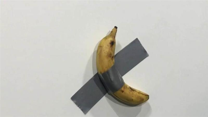 Artist sells banana duct-taped to wall for $120,000 at Art Basel in Miami Beach