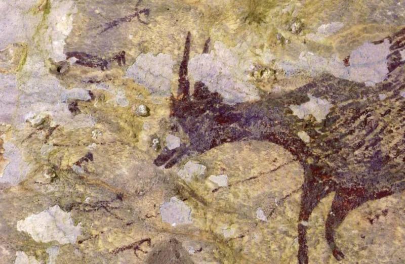 44,000 year old cave painting thought to be world's oldest story