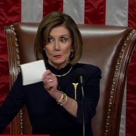 Nancy Pelosi SILENCES cheering Democrats after ordering them not to celebrate Trump's impeachment