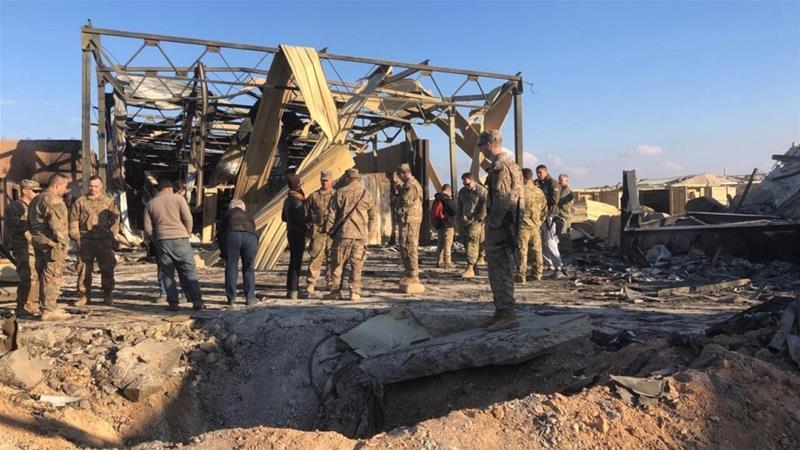 11 US troops injured in Iran missile strikes on Iraqi bases