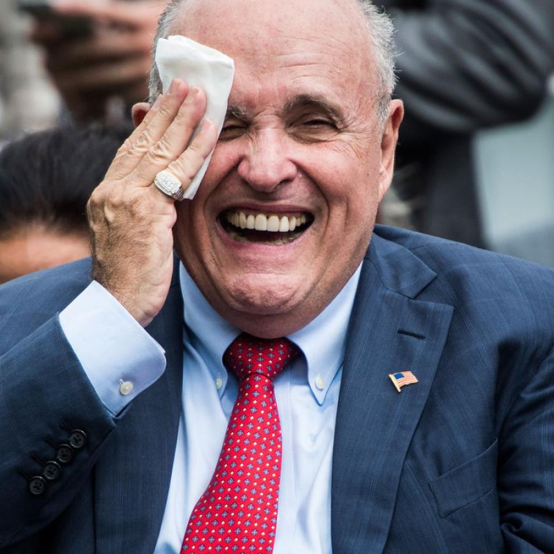 Where Is Rudy's Evidence? Trump Is Drowning And Needs A Lifeline