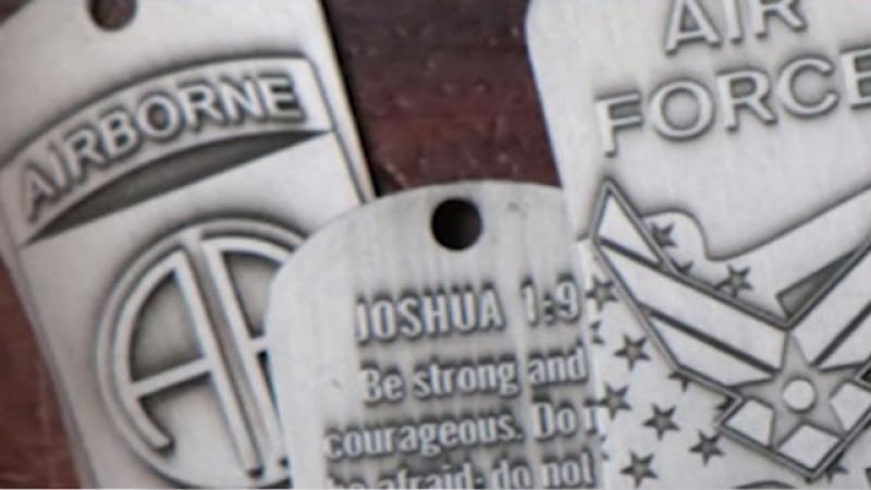 DOD should not allow promotion of religion on branded dog tags