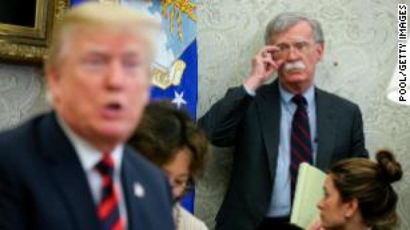 White House has issued formal threat to Bolton to keep him from publishing book