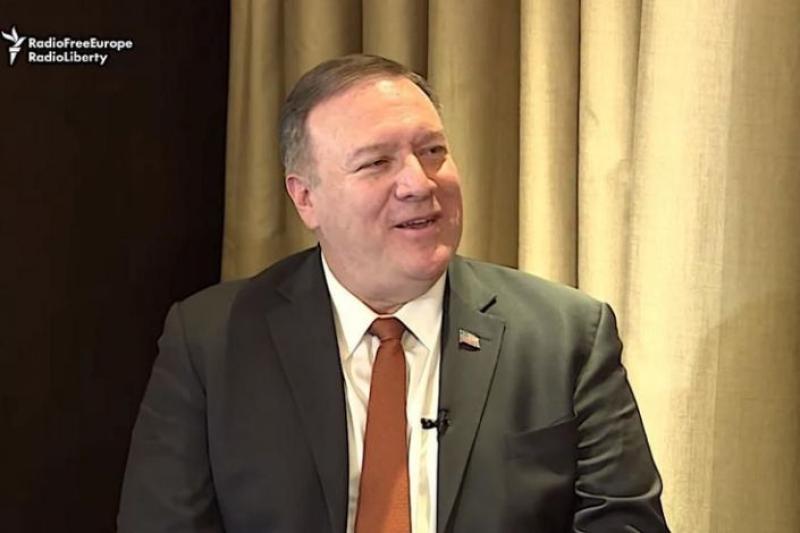 Pompeo tells Kazakh reporter that barring NPR reporter sent 'a perfect message about press freedoms'