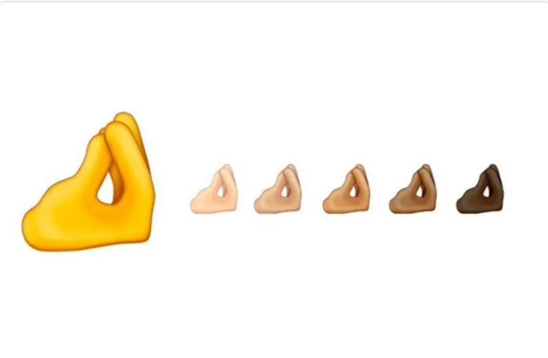 World rejoices as 'pinched fingers' or 'rega' emoji is released