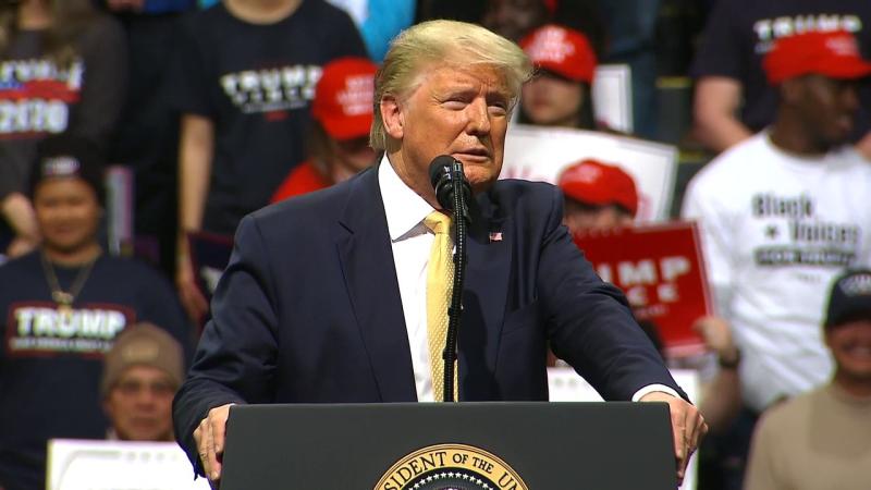 Trump, energized after Dems' debate melee and frustrated with Oscars, takes rally blitz to Colorado