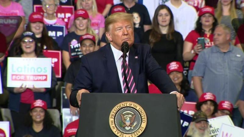 Trump rips Democrats' 'reality show', says Bloomberg spent $500M to 'get embarrassed by Pocahontas'