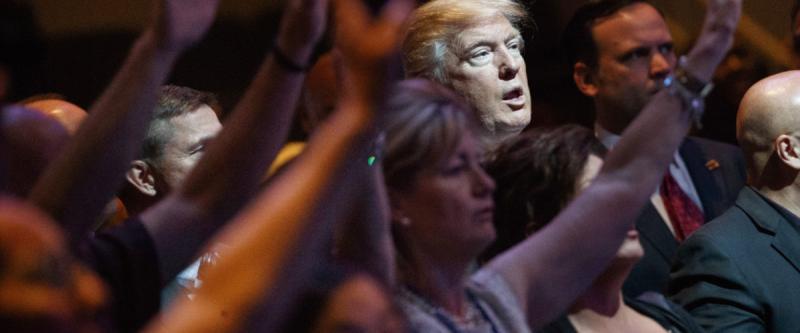 Support for Trump could spell end of the evangelical church. But when?