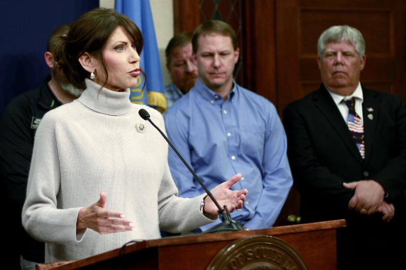 CORONAVIRUS: South Dakota Gov. Noem, who opposed stay-home order, now faces coronavirus hot spot