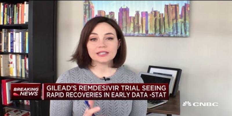 Gilead stock up on positive early data on Remdesivir and coronavirus