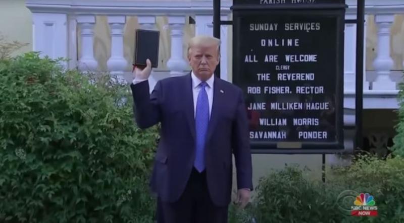 Yes, Trump Was Holding The Bible Wrong, Says Former Bible Salesman Malcolm Corden
