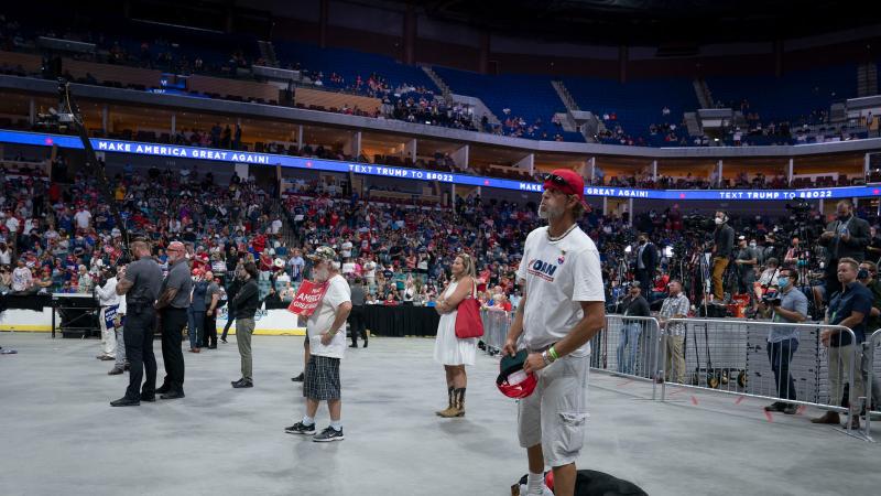 The President's Shock at the Rows of Empty Seats in Tulsa - The New York Times