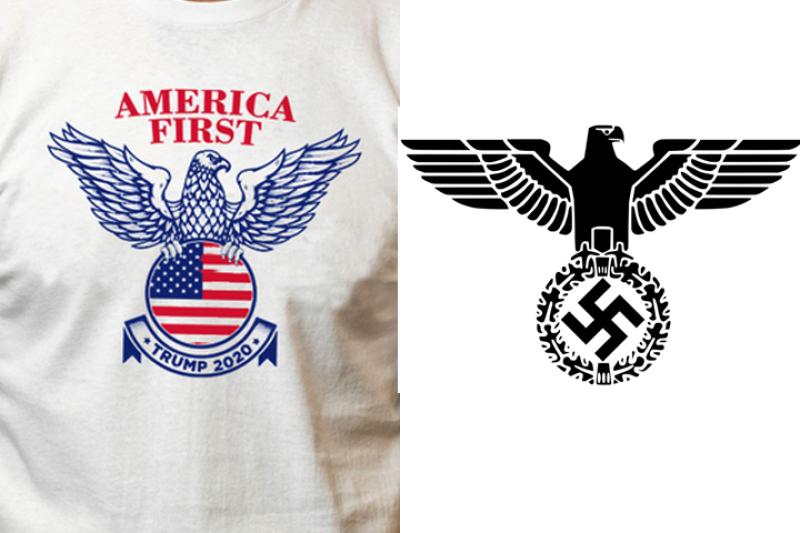 Trump 2020 campaign accused of 'ripping off' Nazi eagle logo - National | Globalnews.ca