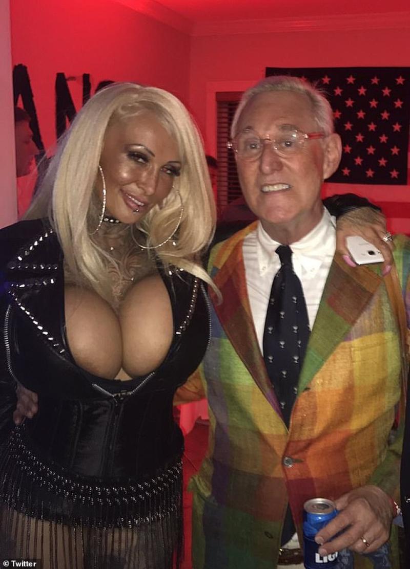 Seeking Similar Couples Or Exceptional Muscular Well-Hung Single Men. Inside Roger Stones Swinging Marriage Where He Posted Ads Online And Frequented Notorious Sex Clubs With His Insatiable Wife photo