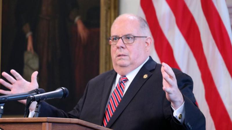 Maryland GOP Gov. Larry Hogan Blasts Trump For Coronavirus Response