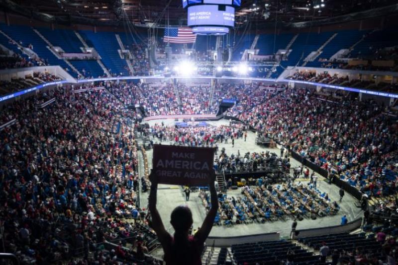 Trump's Tulsa Rally Drew Sparse Crowd, but It Cost $2.2 Million