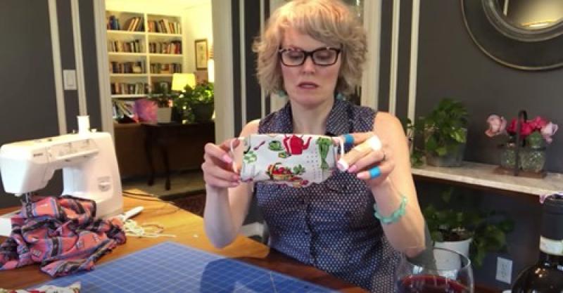 This Lady’s Hilarious Face Mask Tutorial Will Bring a Smile to Your Face