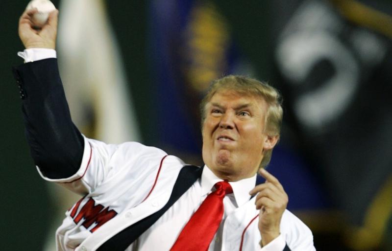 Trump Claims He "Won't Be Able To Pitch For The Yankees" - The Lint Screen