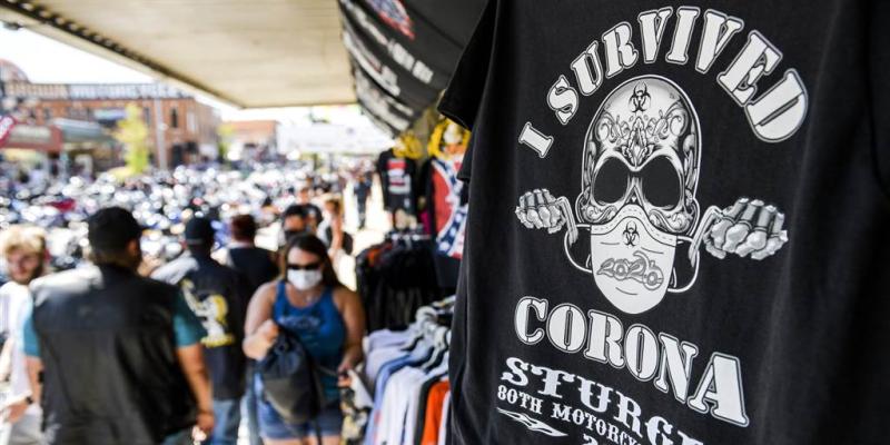 Sturgis motorcycle rally draws thousands of bikers despite coronavirus fears