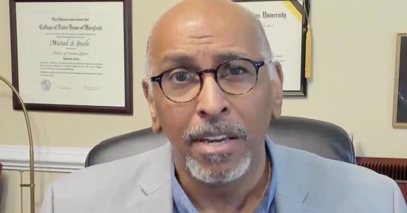 Ex-RNC Chair Michael Steele Rips Trump Voters: 'You're Getting Punked'