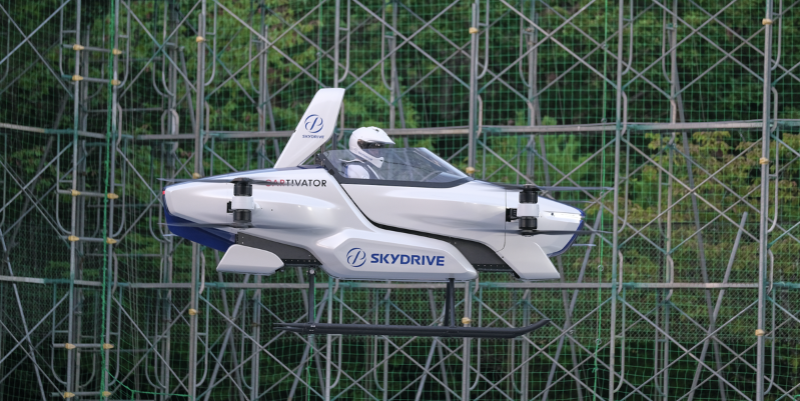 Japanese Flying Taxi Completes Manned Test Flight 