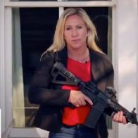 Marjorie Taylor Greene posts image of herself with gun alongside 'Squad' congresswomen, encourages going on the 'offense against these socialists'