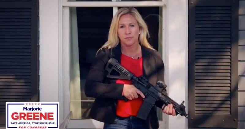 Marjorie Taylor Greene posts image of herself with gun alongside 'Squad' congresswomen, encourages going on the 'offense against these socialists'