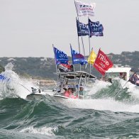 Several boats sink in pro-Trump boat parade in Texas that drew hundreds of supporters