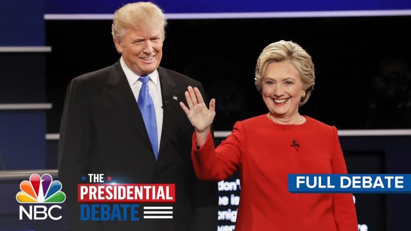 The First Presidential Debate: Hillary Clinton And Donald Trump (Full Debate)