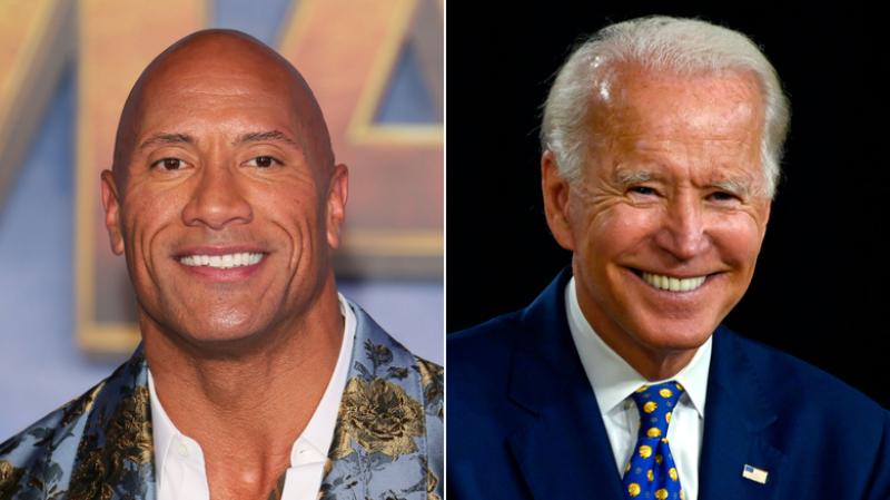 Dwayne 'The Rock' Johnson endorses Joe Biden and Kamala Harris