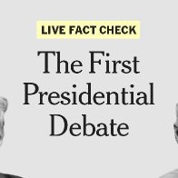 New York Times Fact Check: Trump vs Biden - The New York Times