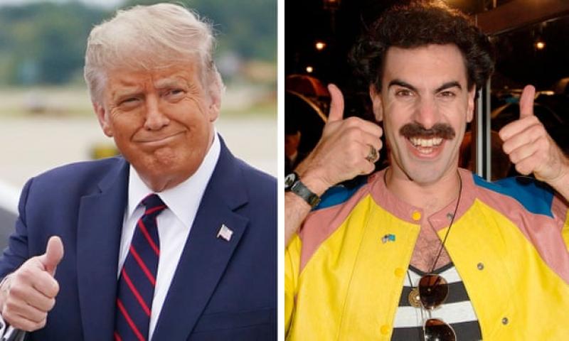 Borat praises Donald Trump on Twitter ahead of new film